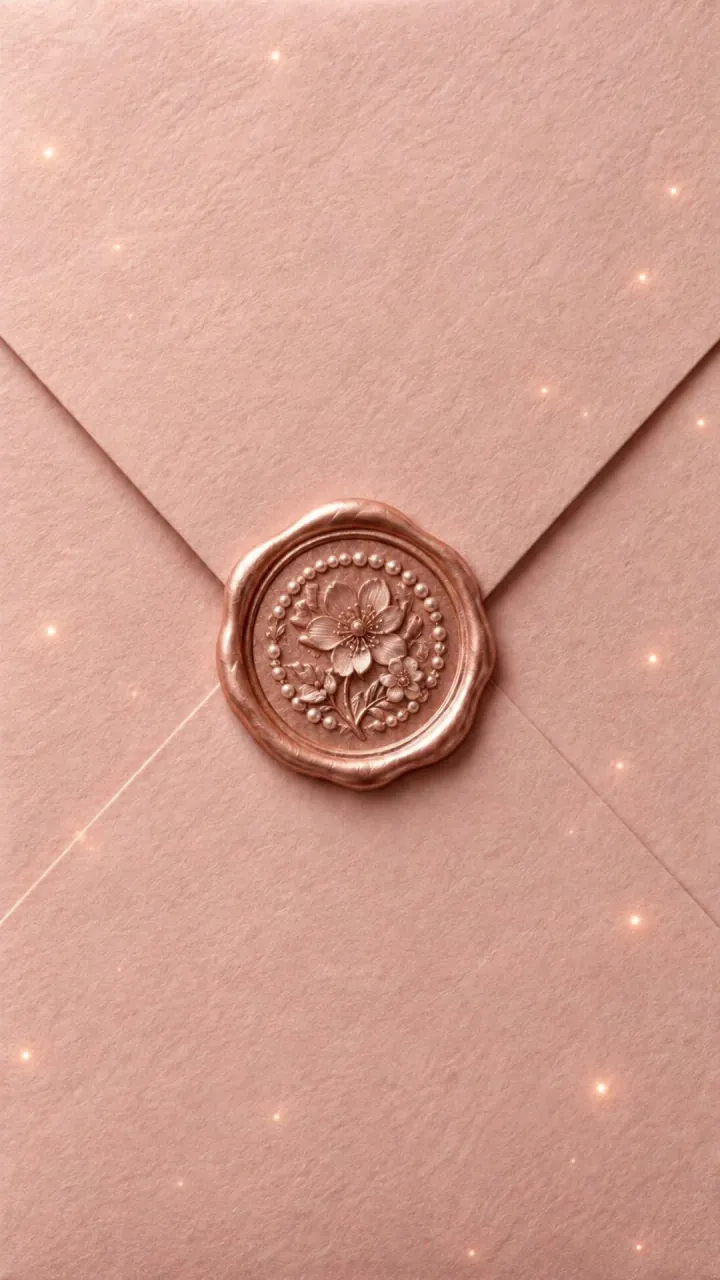 Blush Promise – digitale Einladungskarte – animierter Umschlag